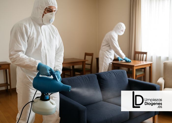 Empresa de limpieza de viviendas insalubres