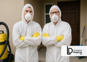 Empresa de limpieza en casos de Síndrome de Diógenes