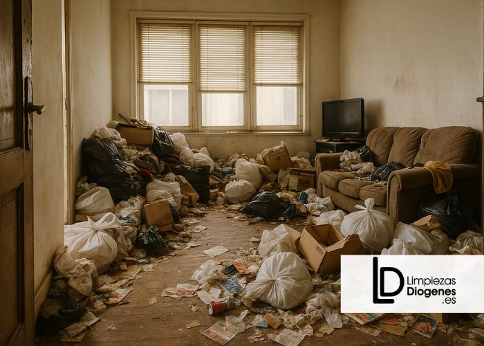 Inquilino deja tu piso lleno de basura