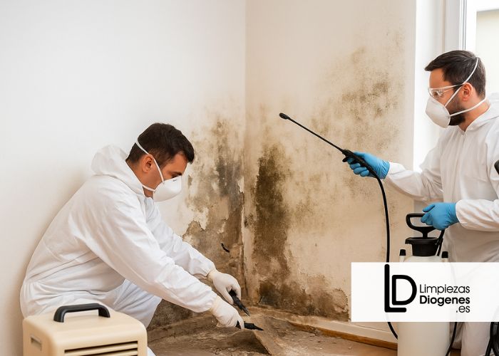 rehabilitación de vivienda tras limpieza de choque